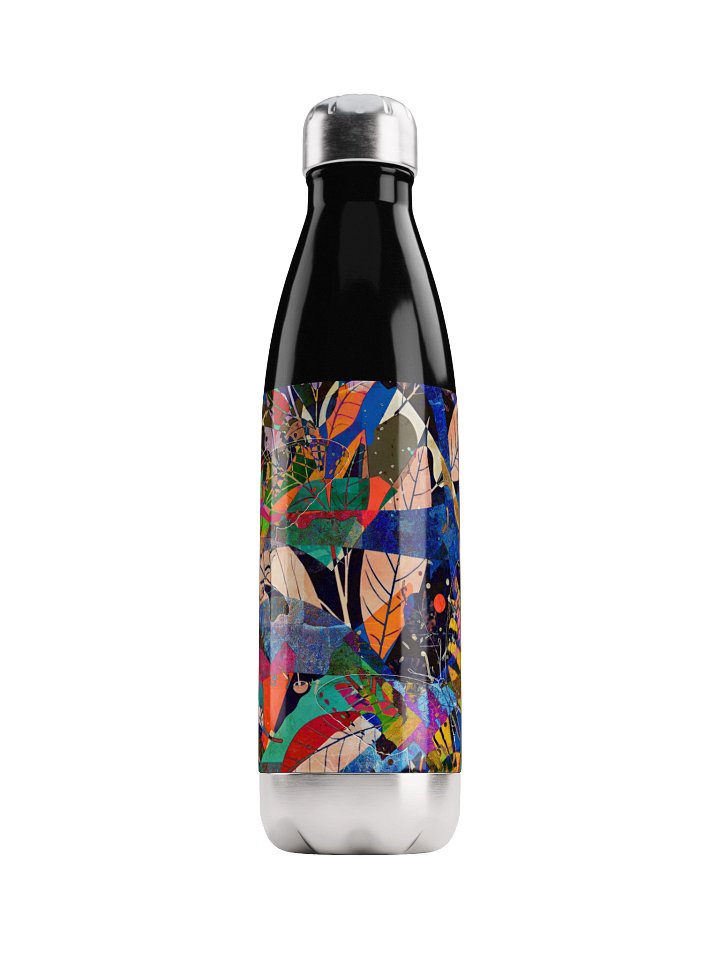 Vibrant Leaves Stainless Steel Water Bottle product image (1)
