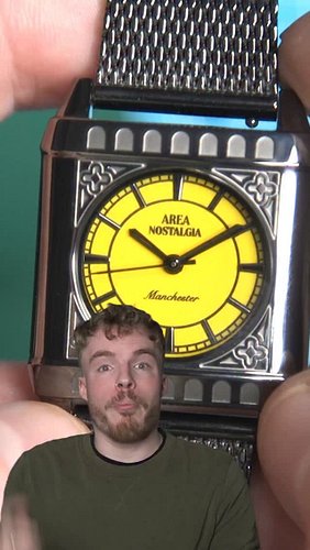 Top Tier Ticker’s New Area Nostalgia Clocktower Manchester Bee Reviewed In One Minute

Thanks for @toptierticker @areanostalg...