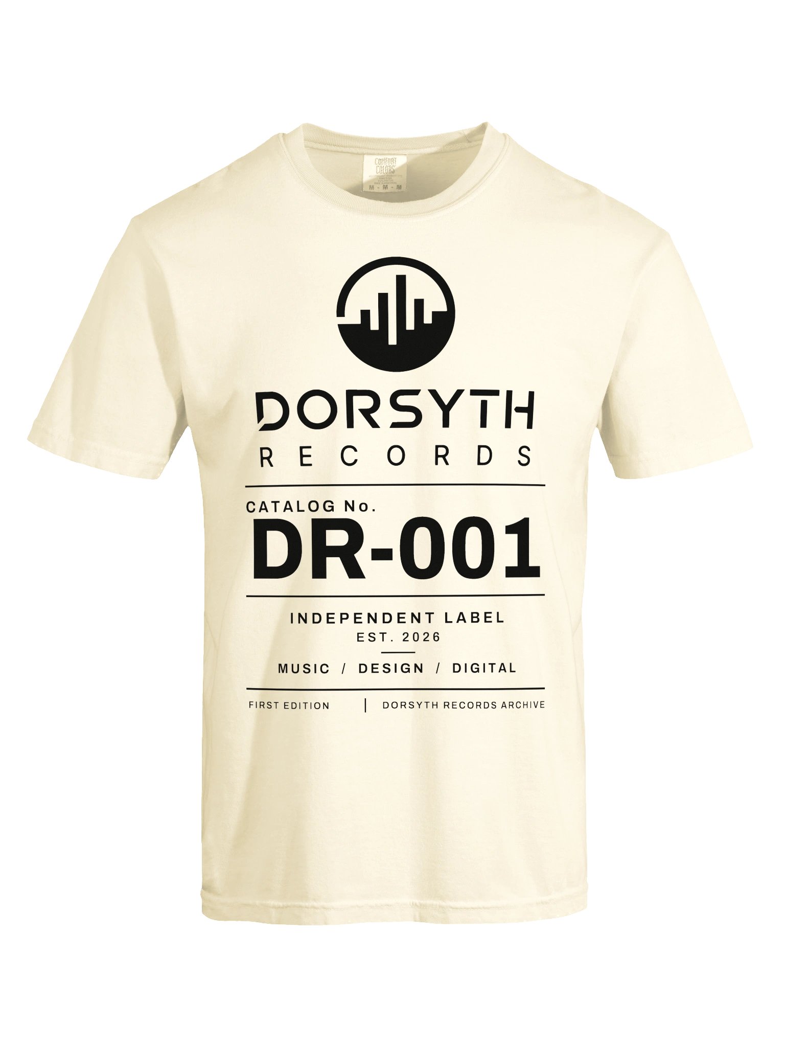 Dorsyth Records — DR-001 Catalog Tee product image (9)