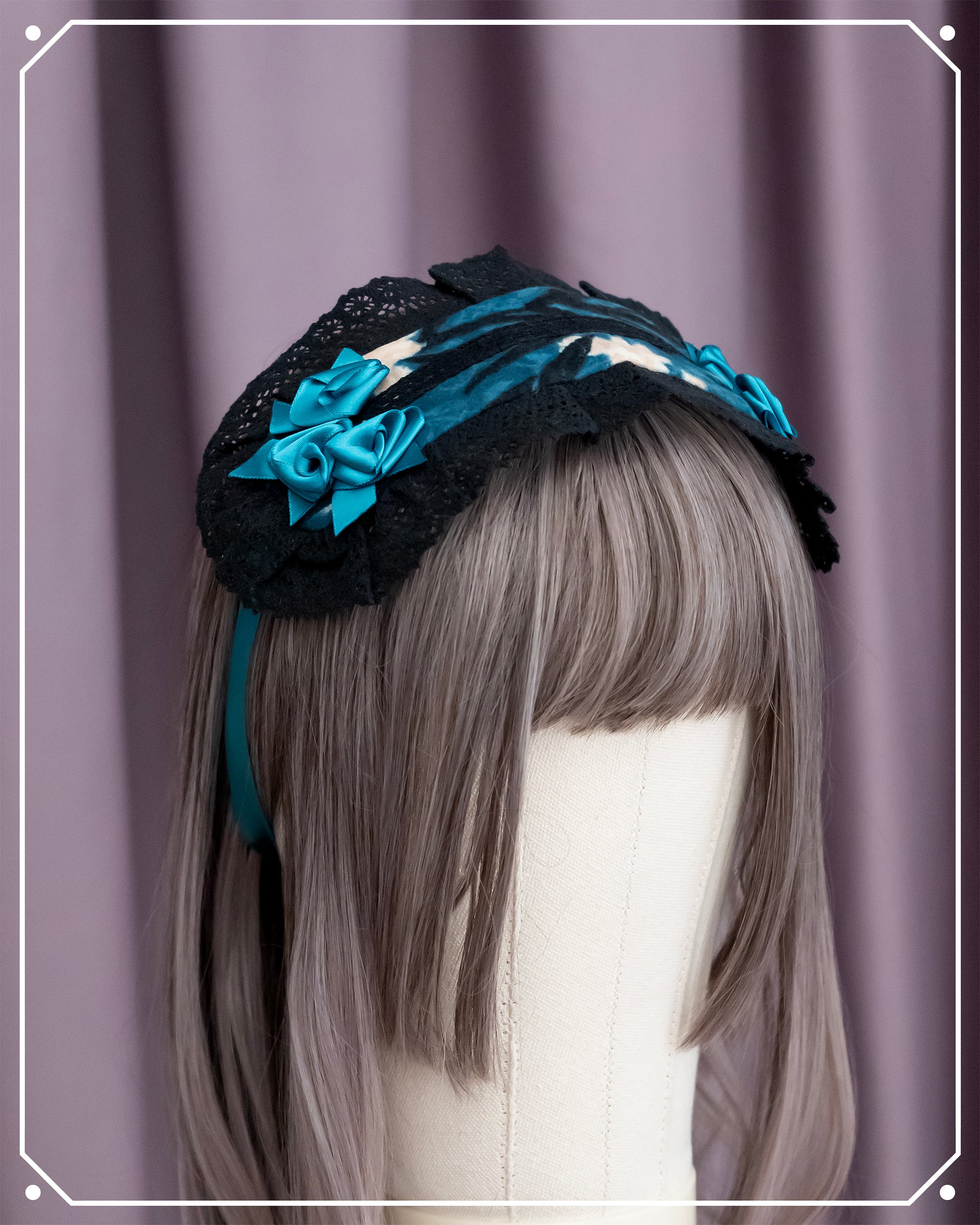 Cemetery Iris Rectangle Headdress product image (1)