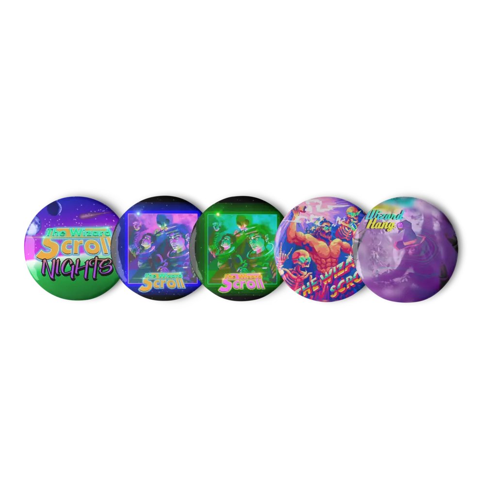 Wizard Scroll Pins product image (1)