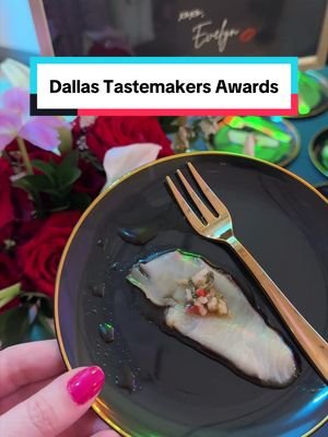 Had the best time at CultureMap’s TasteMakers Awards! A fabulous evening full of culinary delights with my friend @Sydney | Lifestyle Creator. 🤗🌹 My favorite bite of the night was the caviar latke by Beverly’s Dallas. I will dream about it! 😍  #dallas #dfw #dallaseats #dfwfoodie 