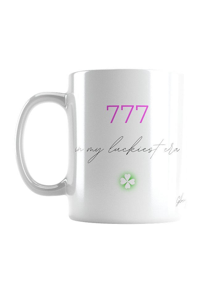 777 in my luckiest era🍀 mug product image (1)