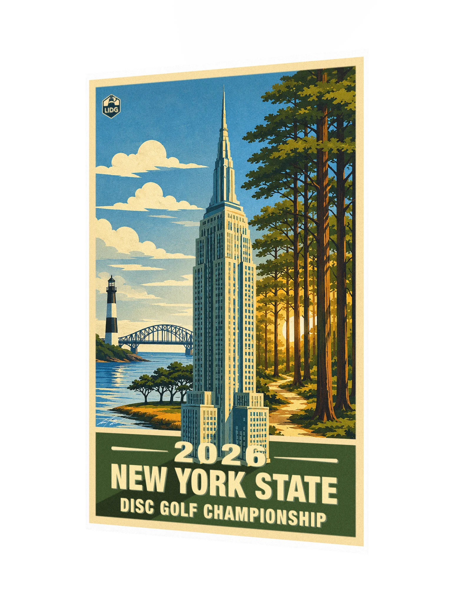 New York State Disc Golf Championship – Poster product image (4)