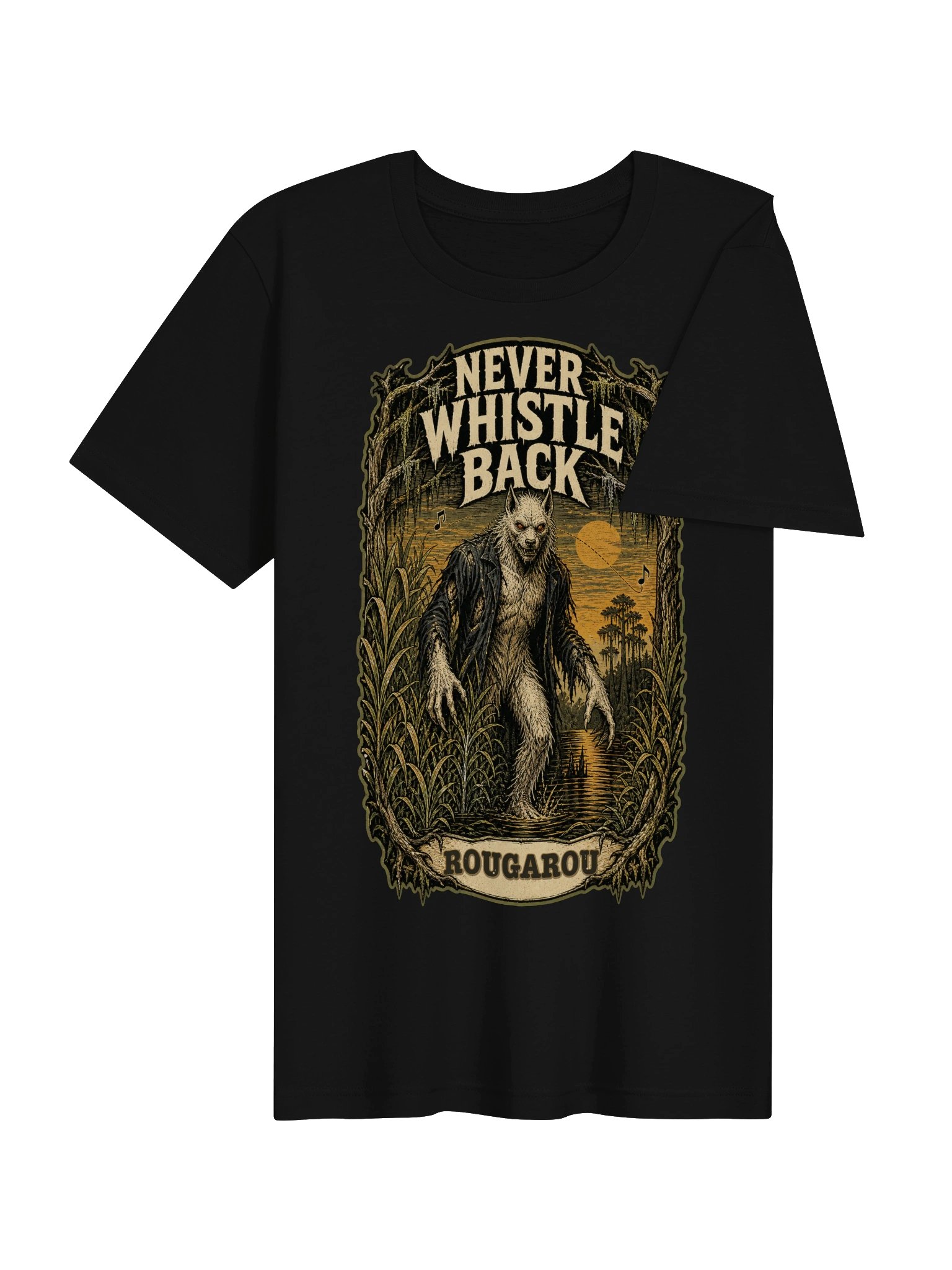 Rougarou — Never Whistle Back Tee product image (21)