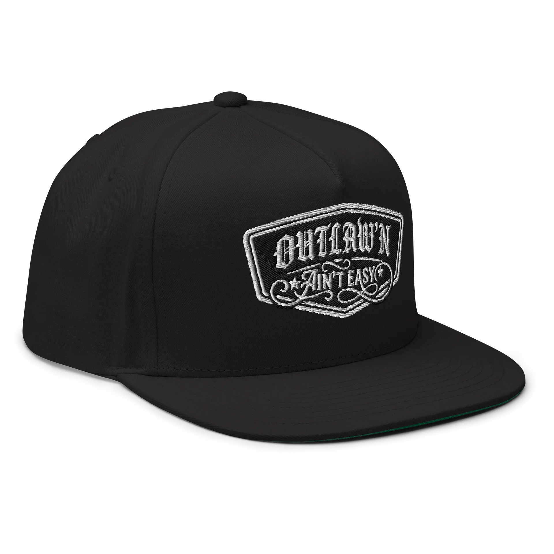 OUTLAW’N AINT EASY - Embroidered SnapBack product image (5)