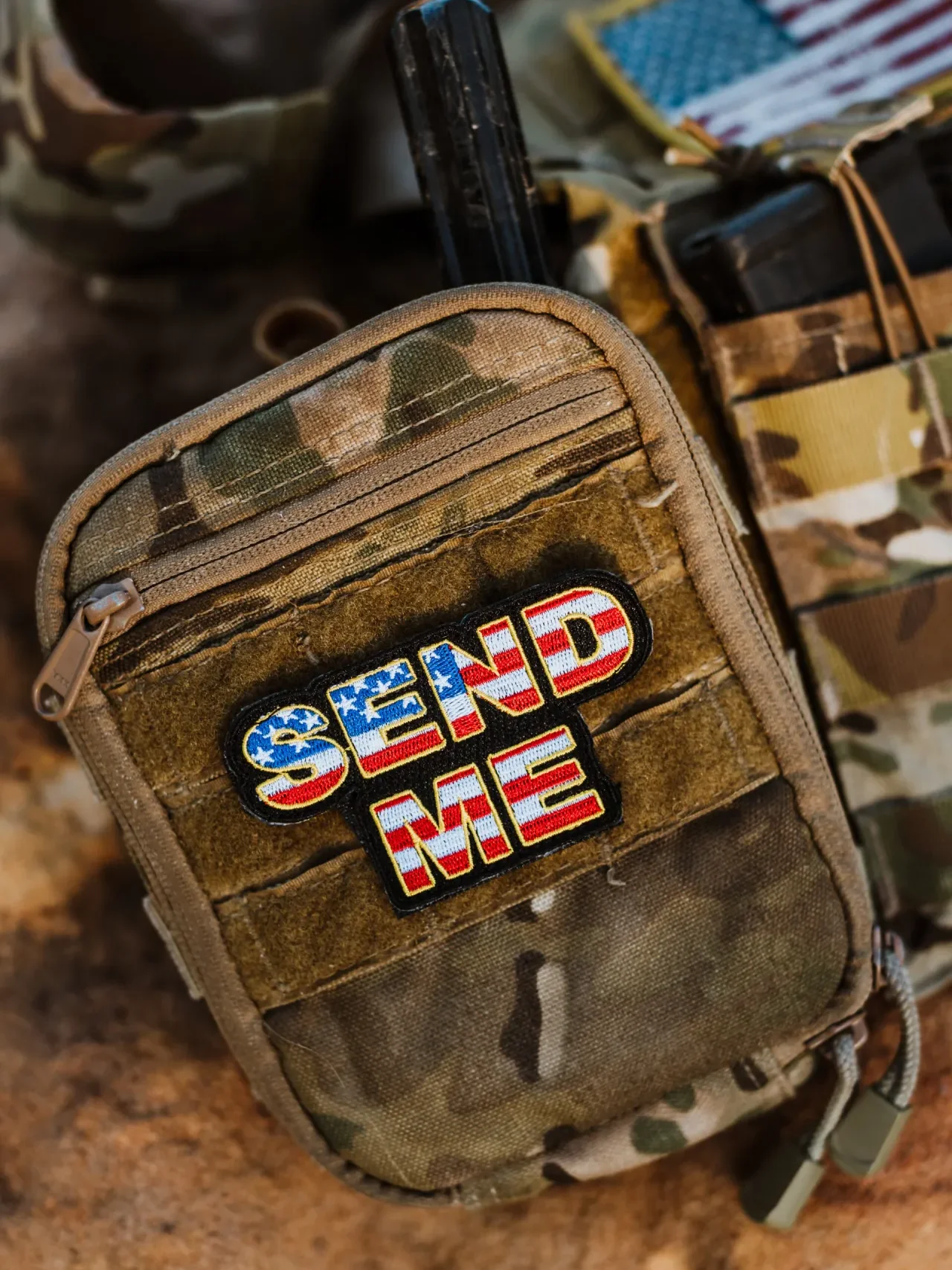 SEND ME Tactical Velcro Patch product image (1)