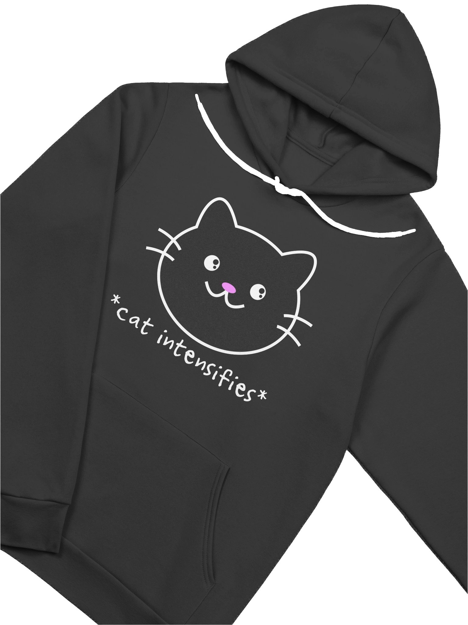 CAT INTENSIFIES Hoodie product image (27)