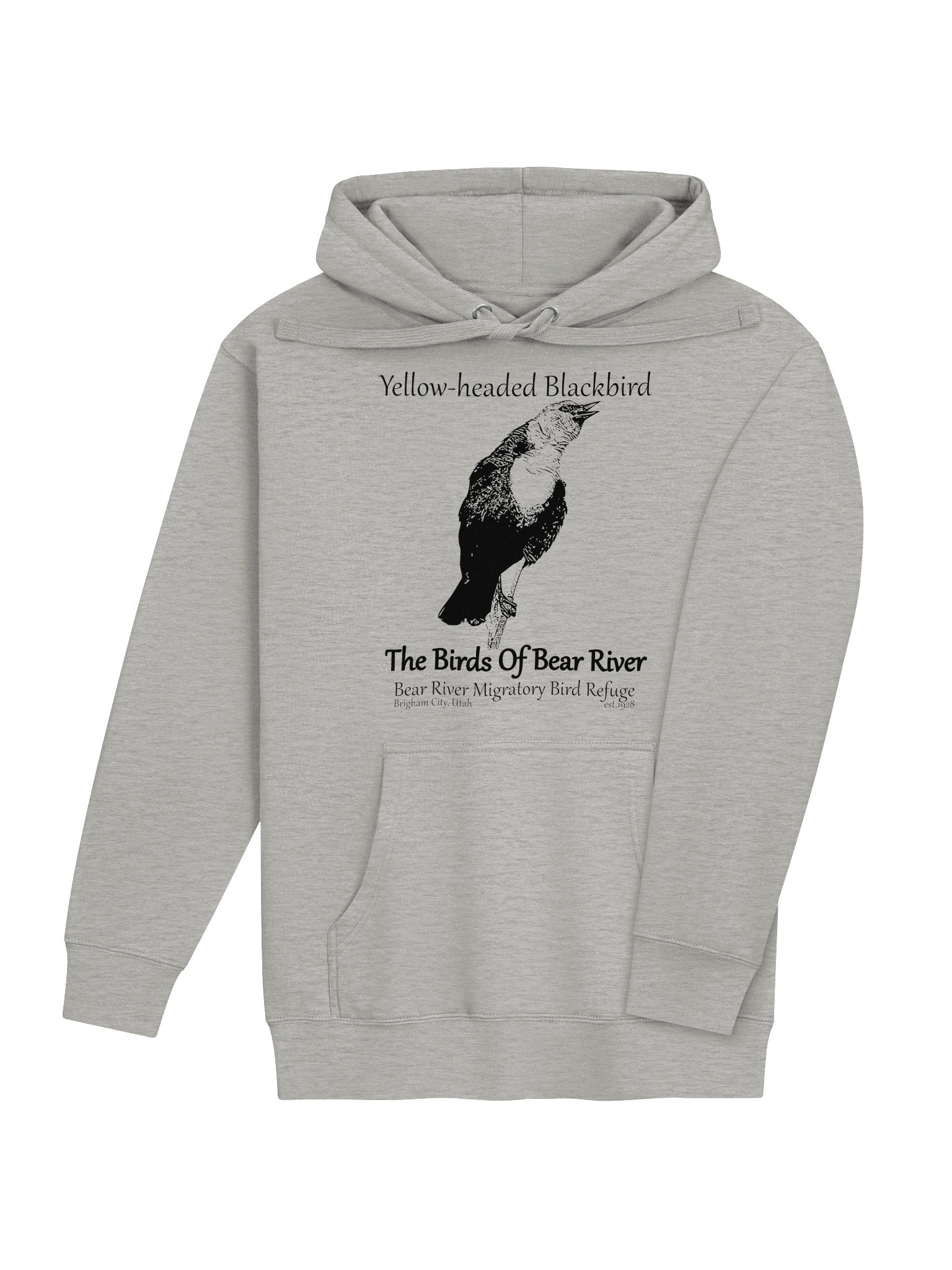 Birds of Bear River Yellow-headed Blackbird Premium Hoodie product image (28)