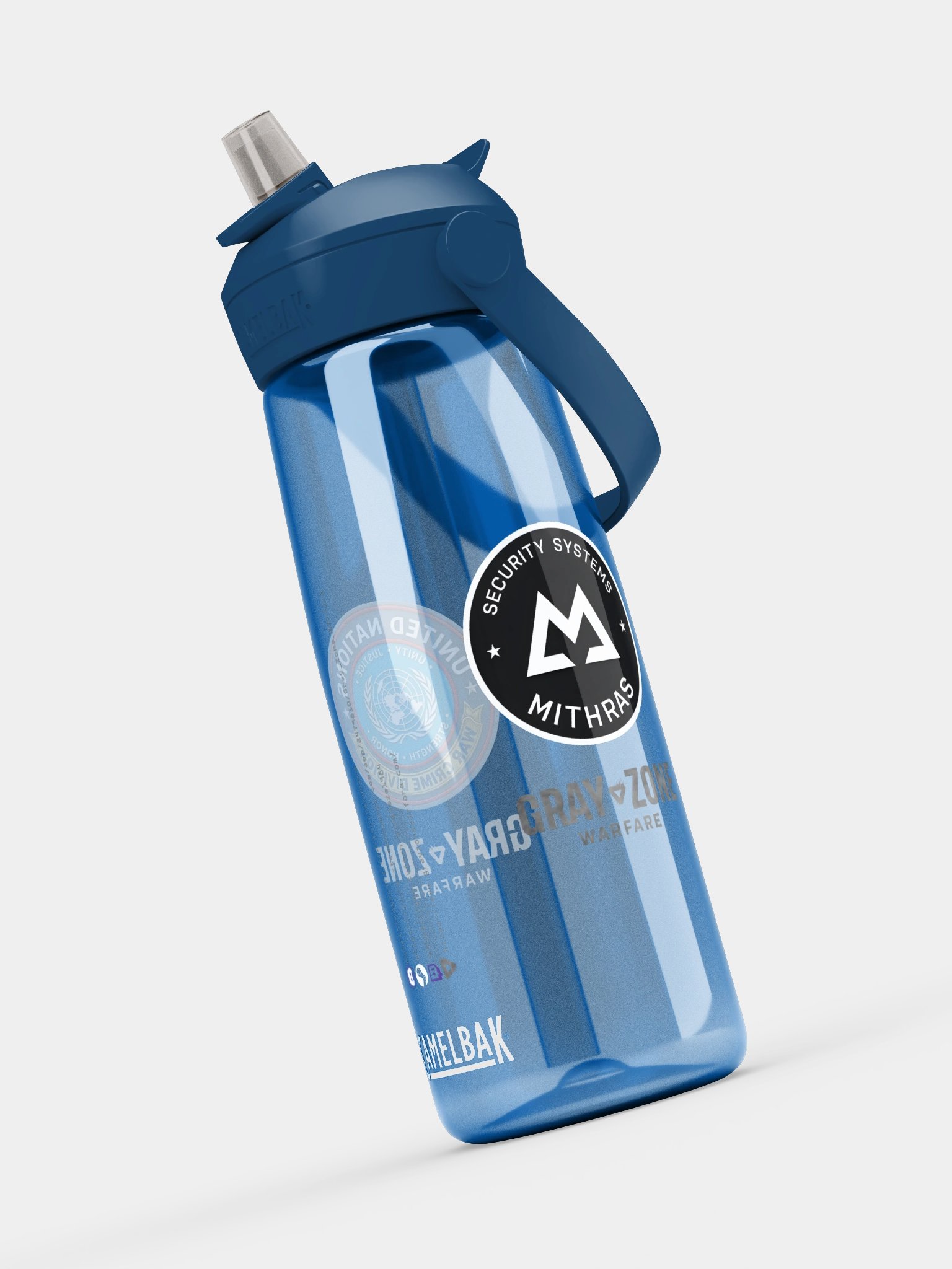 UNWCD/MSS Flip Straw Water Bottle - Smoke GZW product image (6)