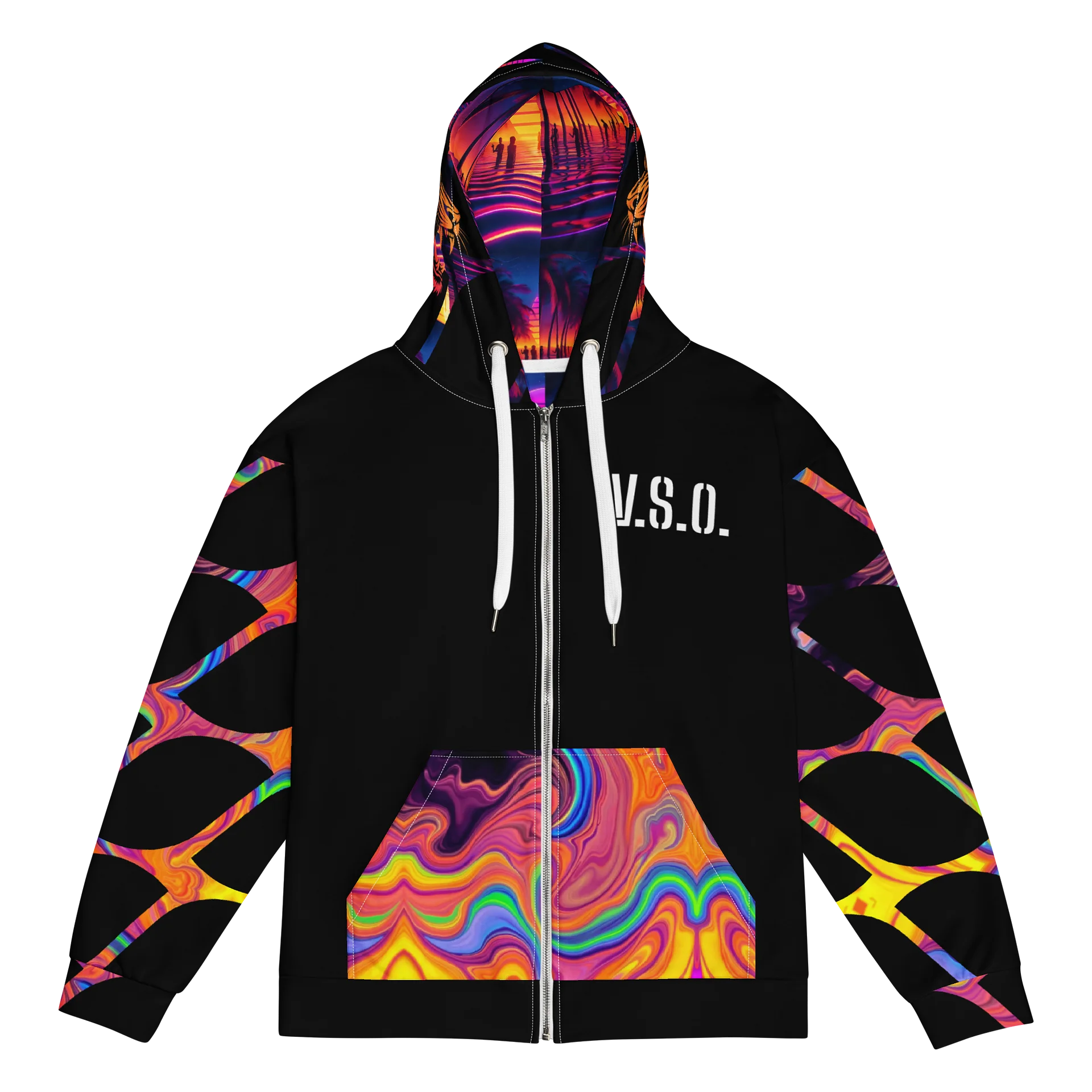 VSO psychedelic hoodie product image (1)
