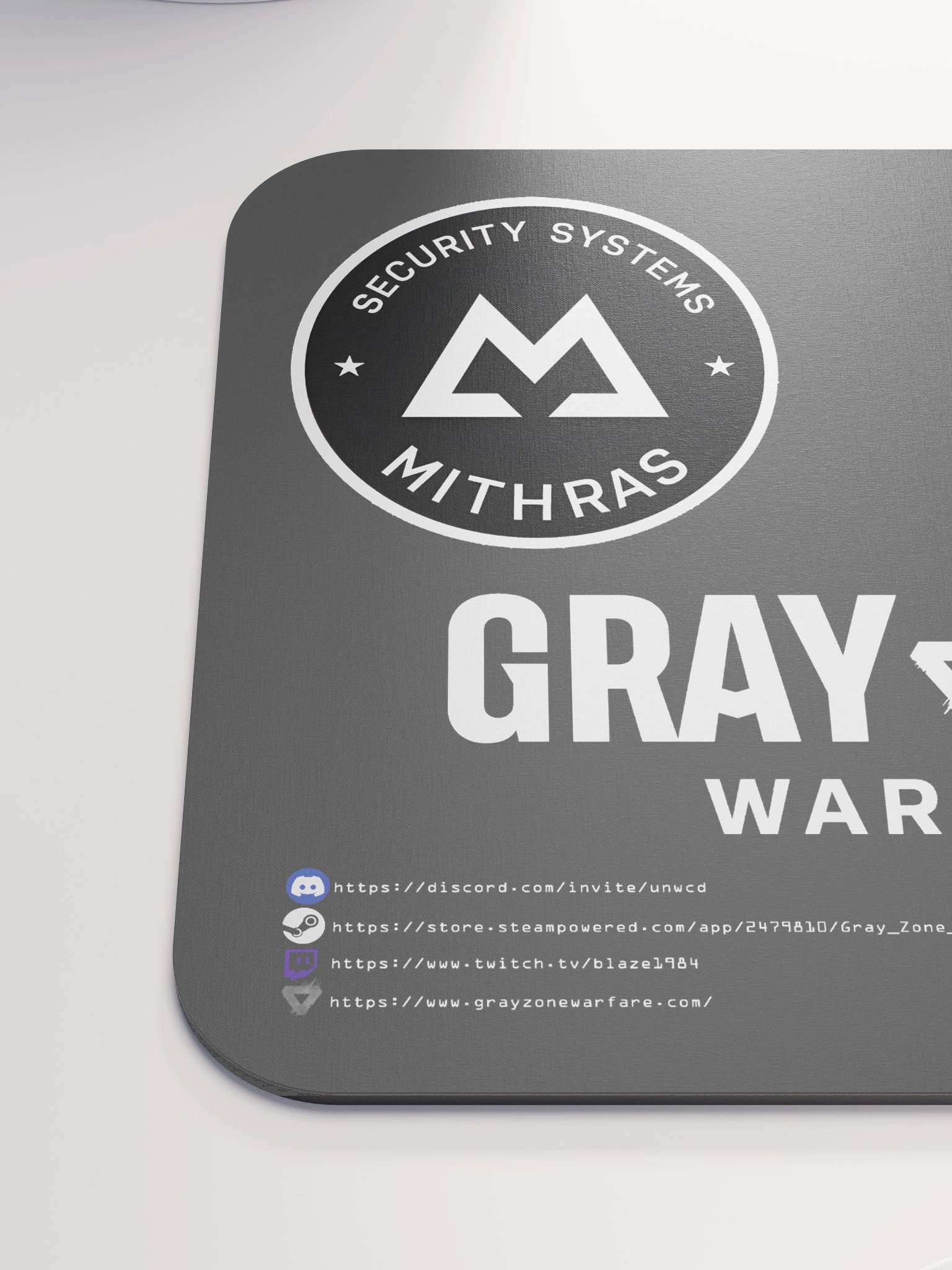 UNWCD/MSS Mouse Pad - Gray product image (6)