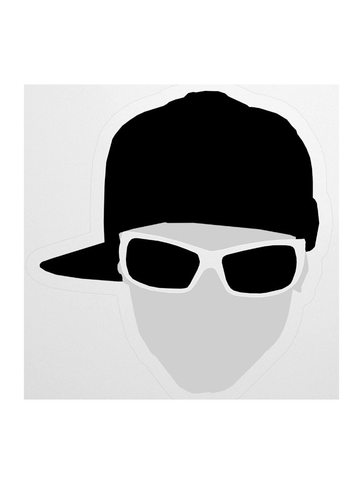 "Heart & Soulja" Sticker product image (1)