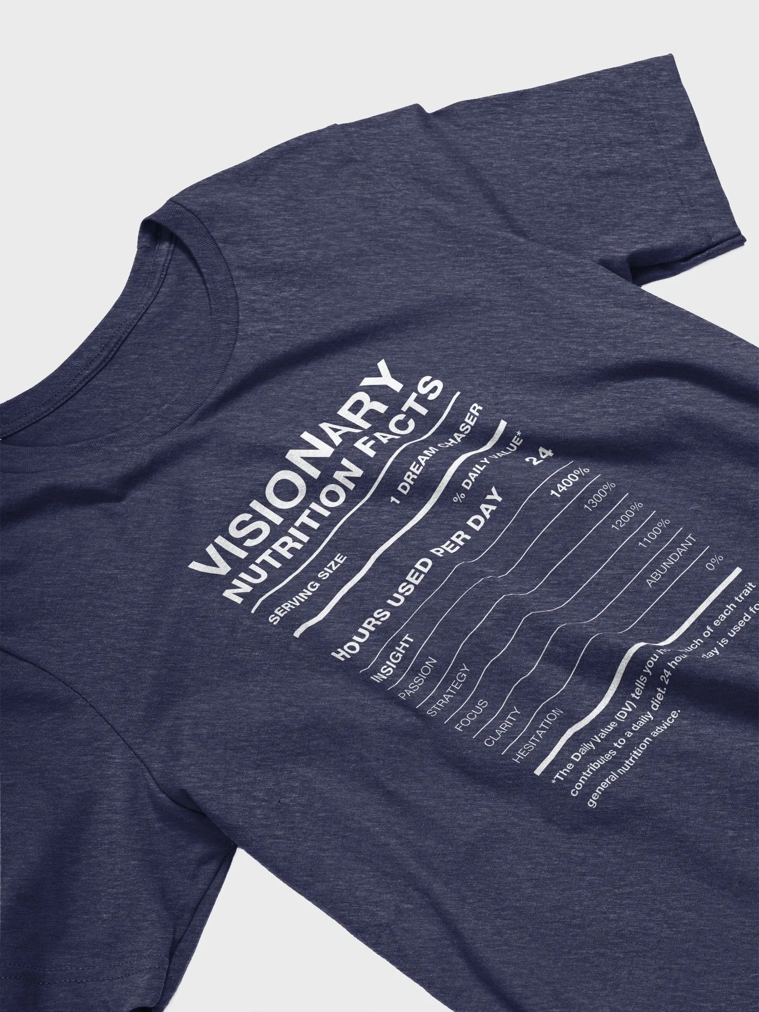 VISIONARY Nutrition Facts Supersoft Tee product image (46)