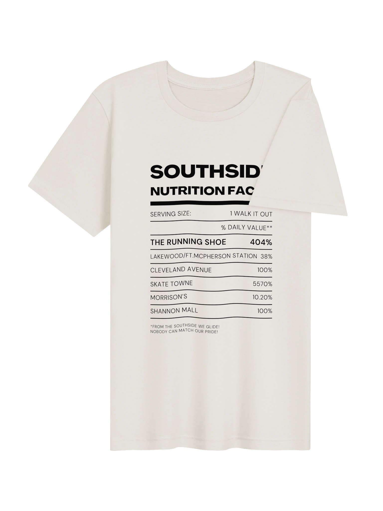 Nutrition Facts Southside T-Shirt product image (24)