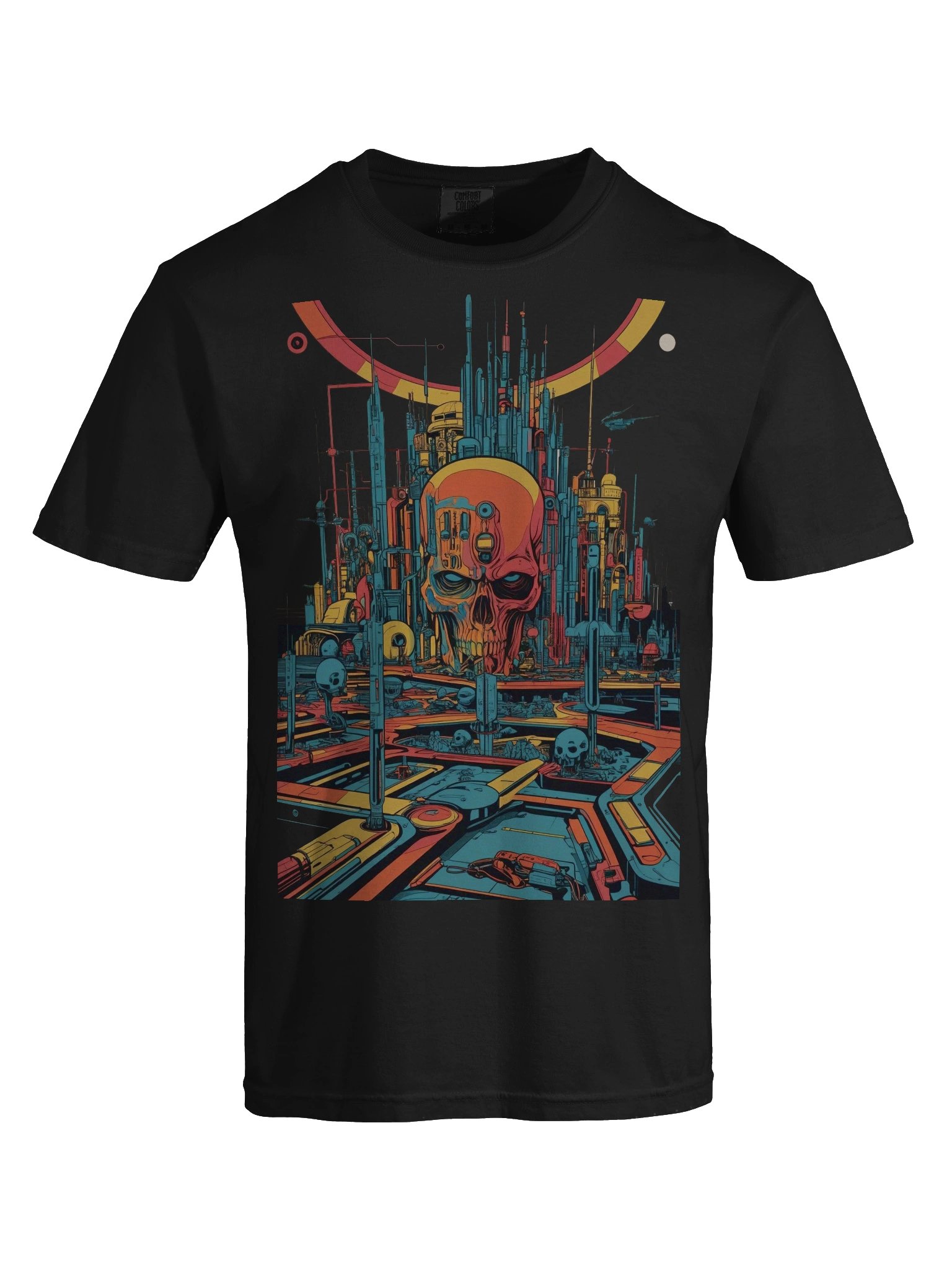 Orion's Skull City Heavyweight T-Shirt product image (26)