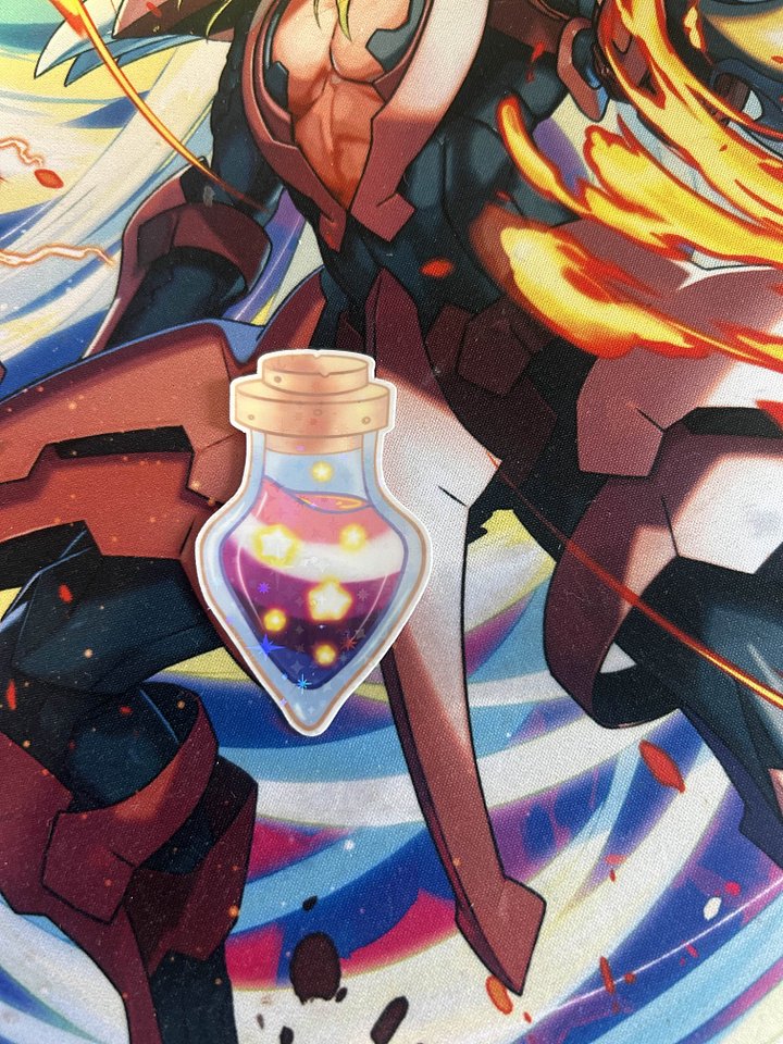 Genderfluid Potion Bottle Sticker product image (1)