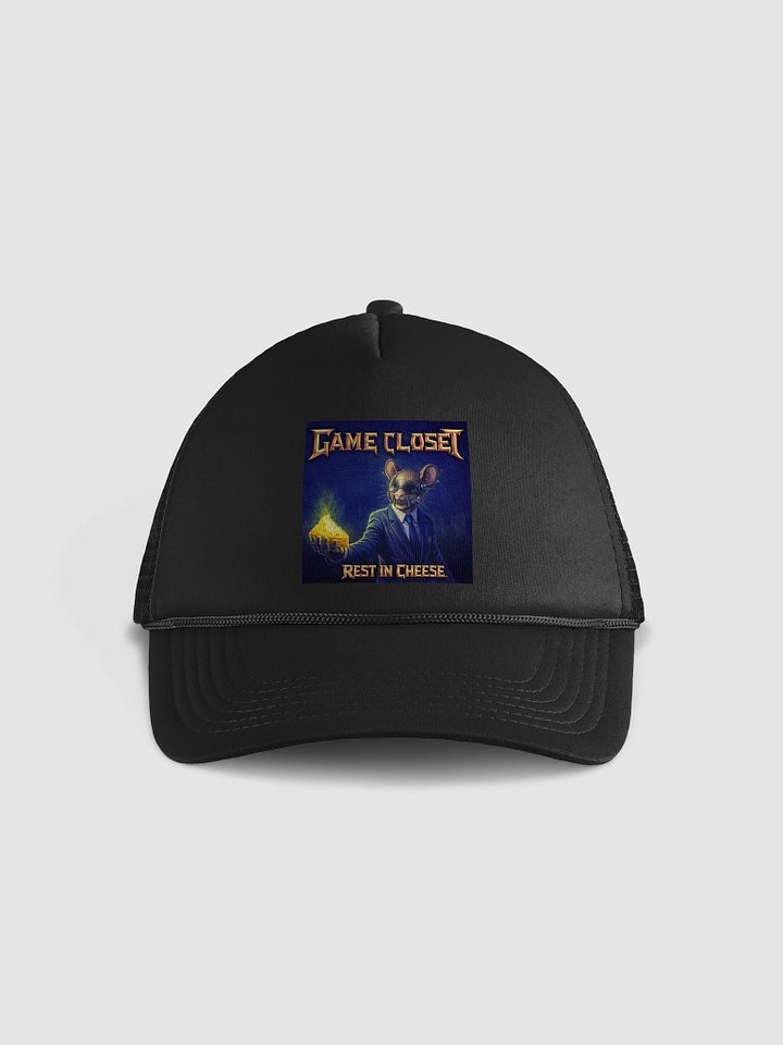 Rest In Cheese: Mic Cheesehead Lid Cover product image (1)