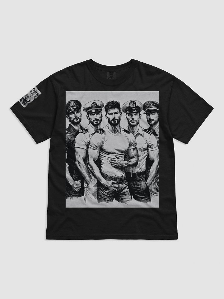Top Guns Military Tom of Finland Tribute Gay Pride T Shirt product image (1)