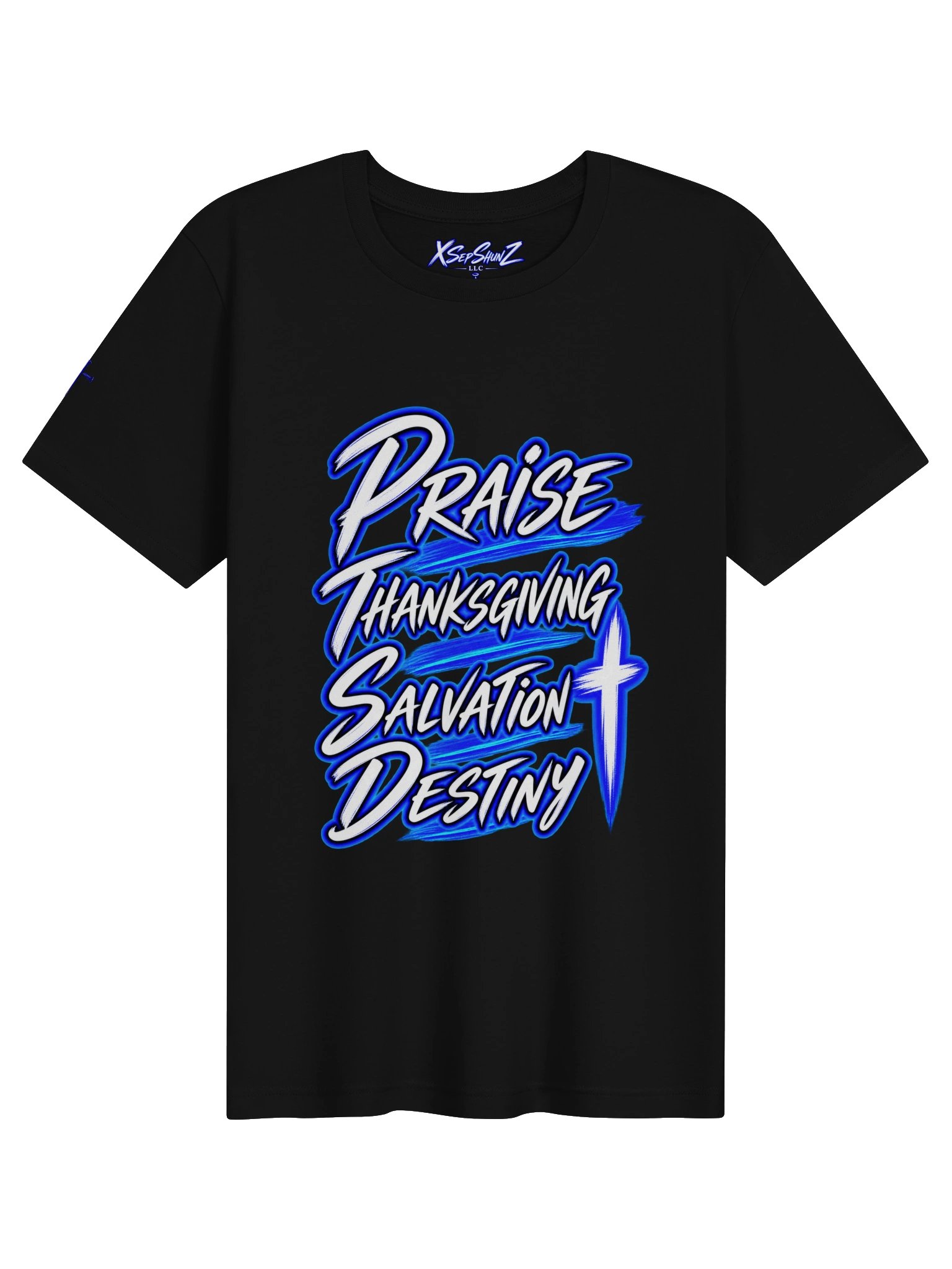 PTSD — Praise • Thanksgiving • Salvation • Destiny Tee product image (1)