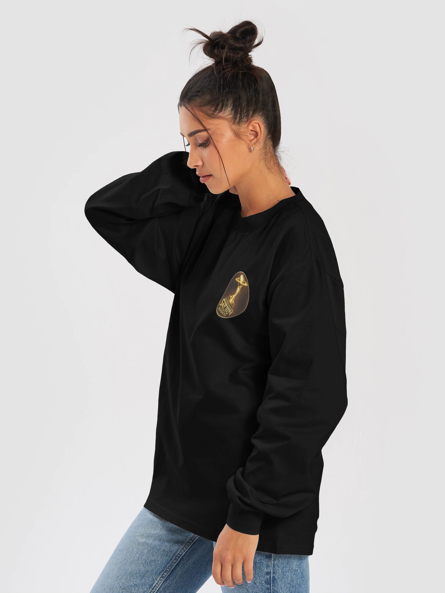 53rd Saturn Awards Trophy Logo Long Sleeve Shirt product image (7)