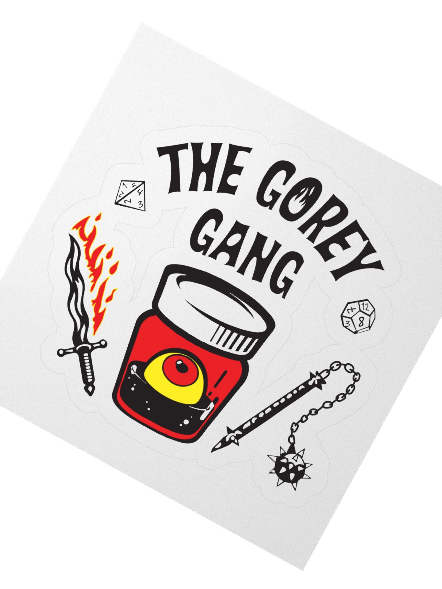 DnD Gang - Kiss Cut Stickers product image (6)