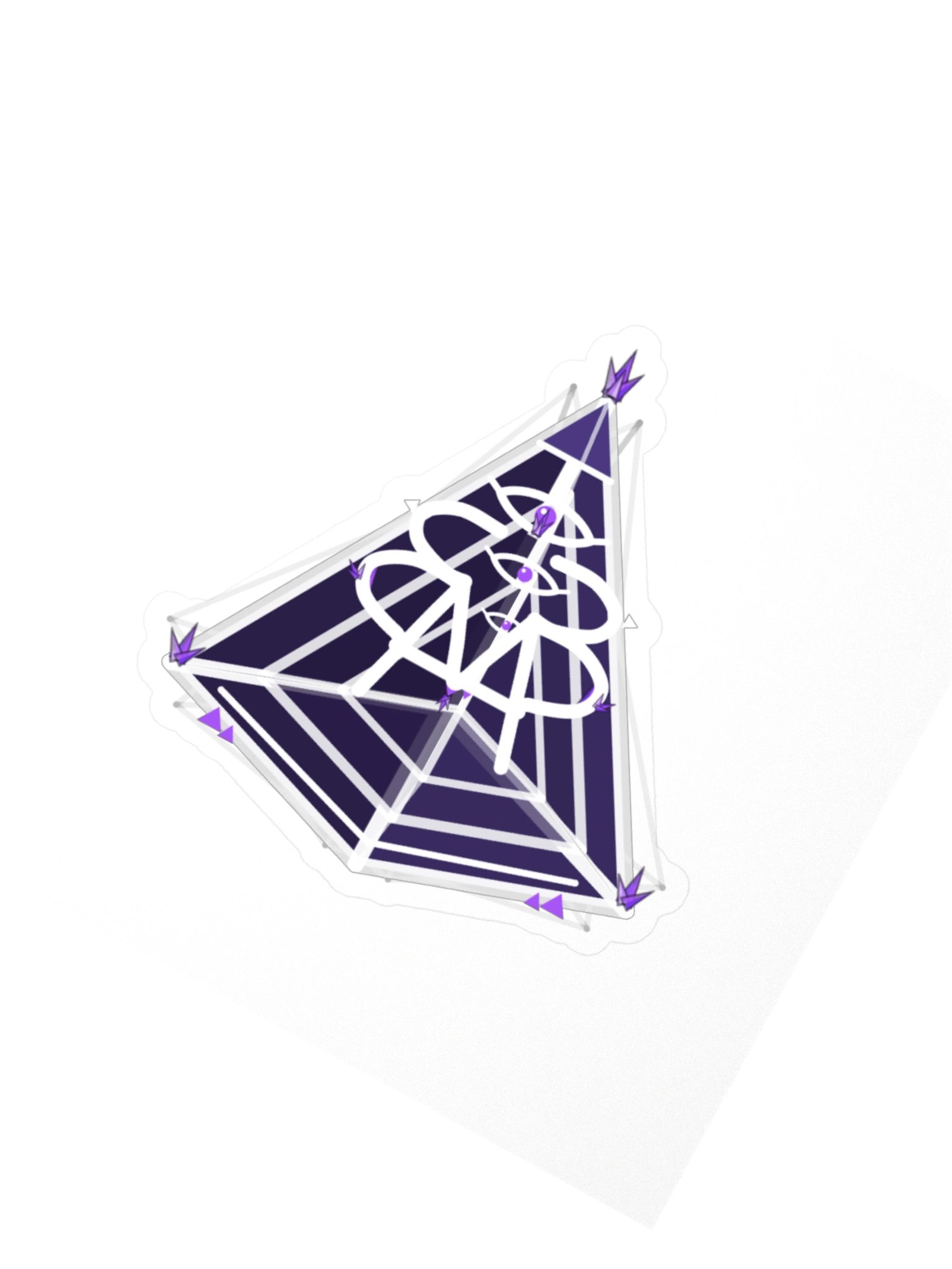 AMP-33 9D Pyramid — Transfer Sticker product image (2)