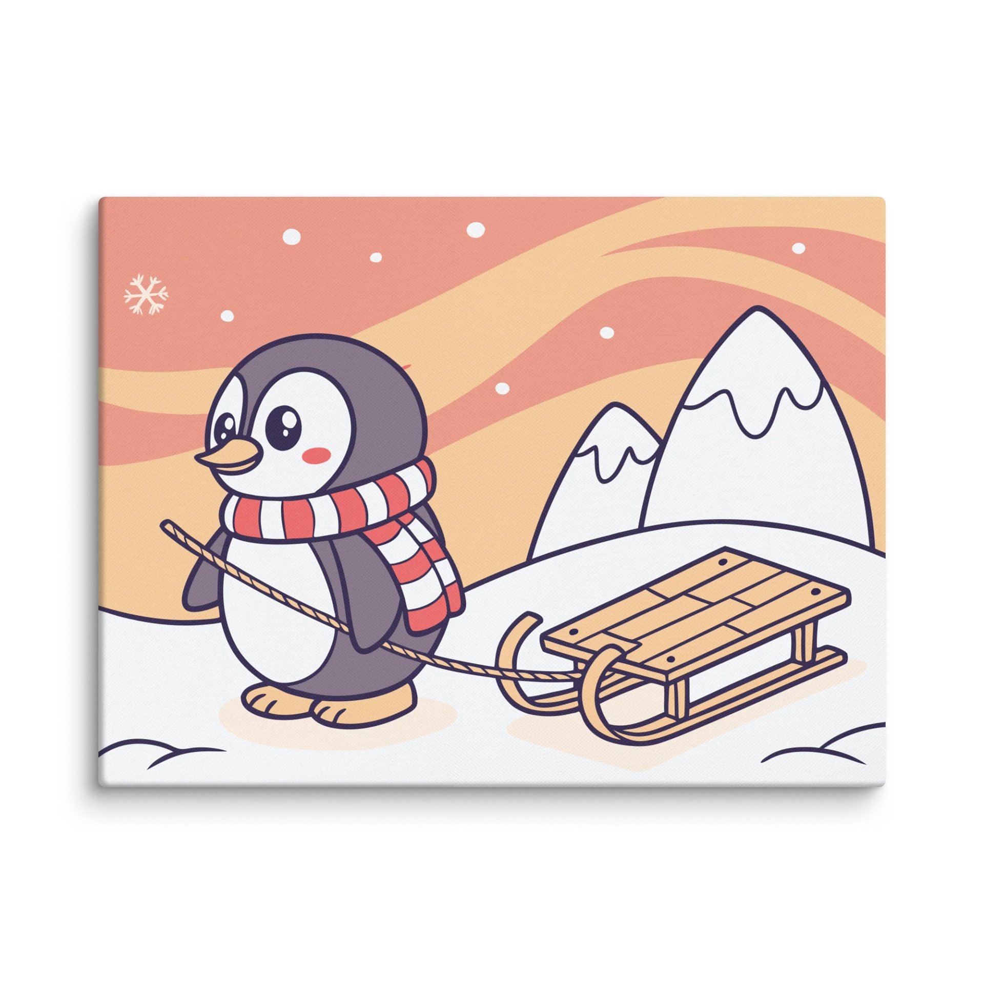 Winter Wonderland Penguin Canvas product image (1)