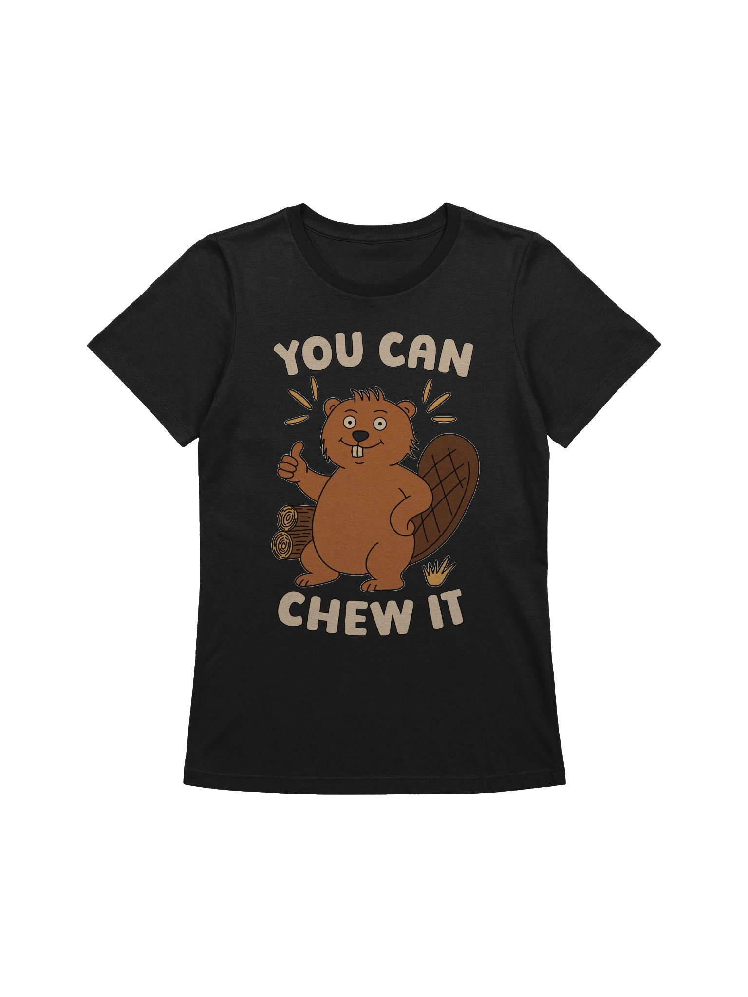 You Can Chew It Beaver Women's Relaxed-fit T-shirt product image (1)