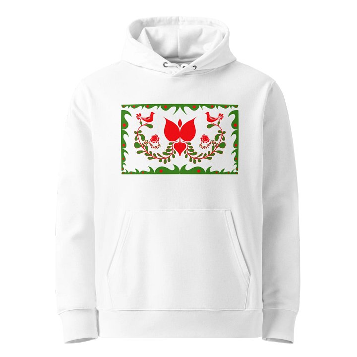 Traditional Hungary Folk Art Harmony Organic Hoodie product image (1)