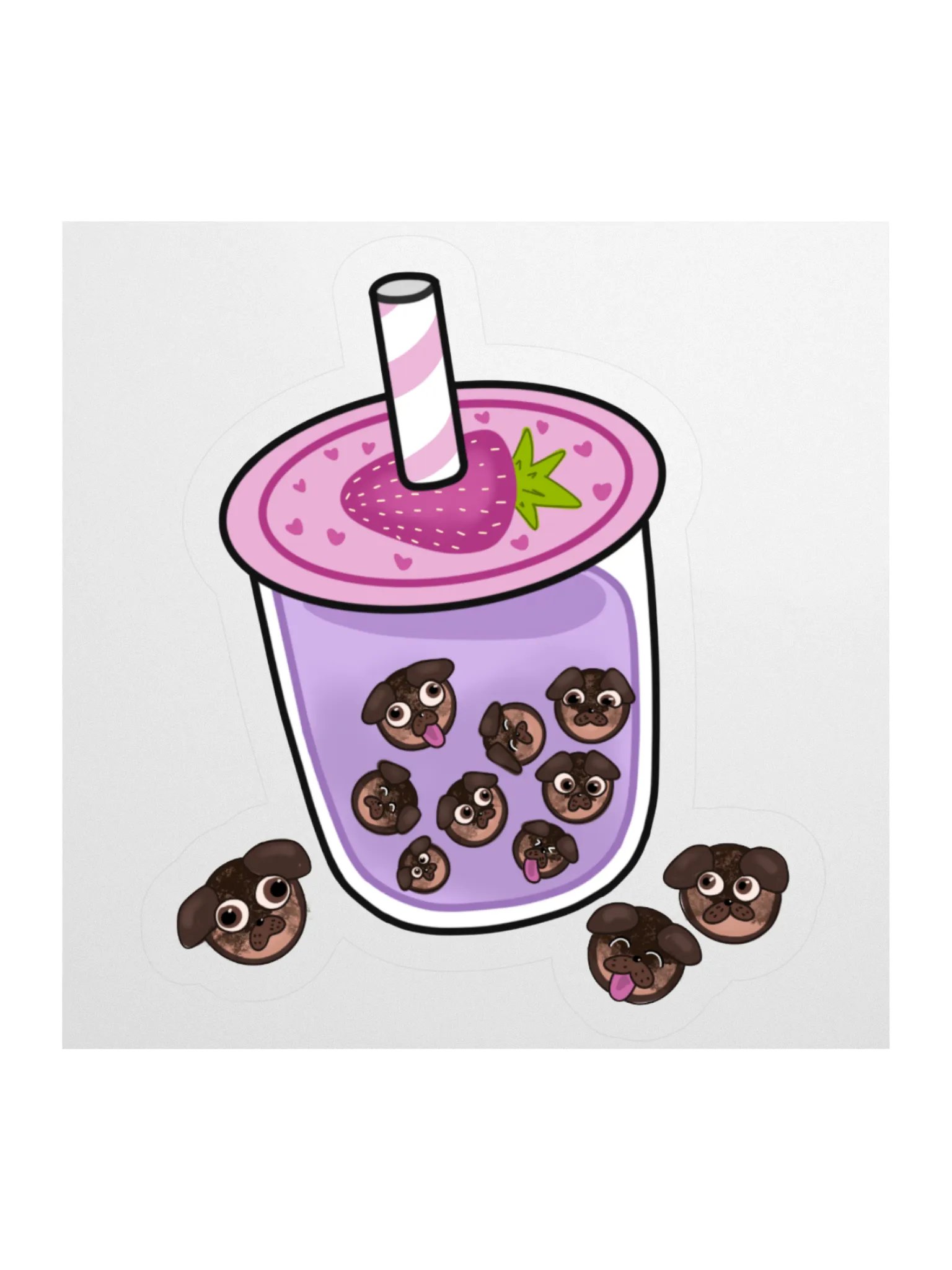 Bubbles Tea Sticker product image (1)