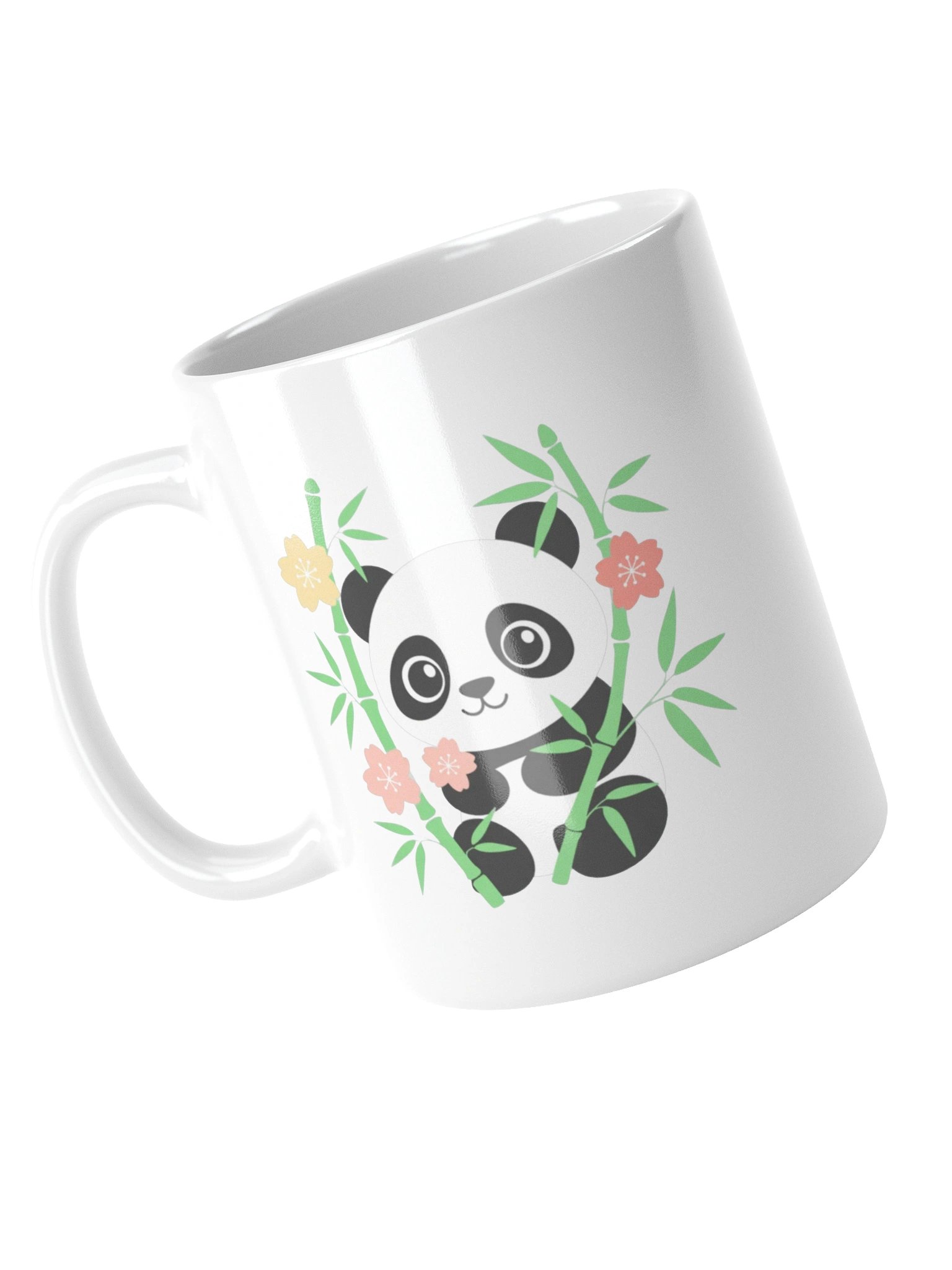 Playful Panda Leaves Coffee Mug product image (14)