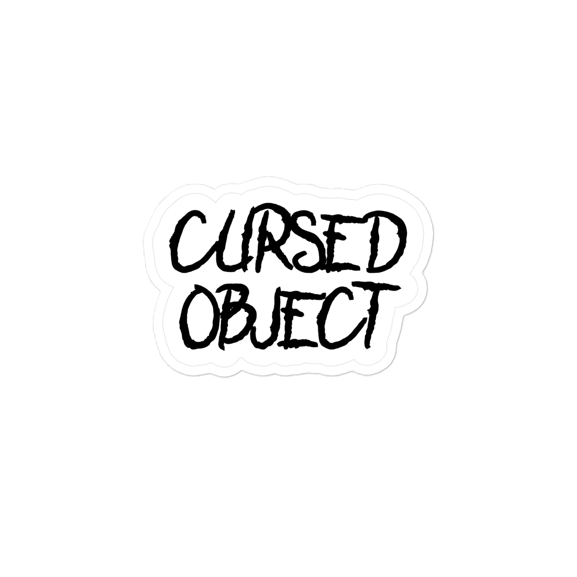 Cursed Object || Die Cut Sticker product image (1)