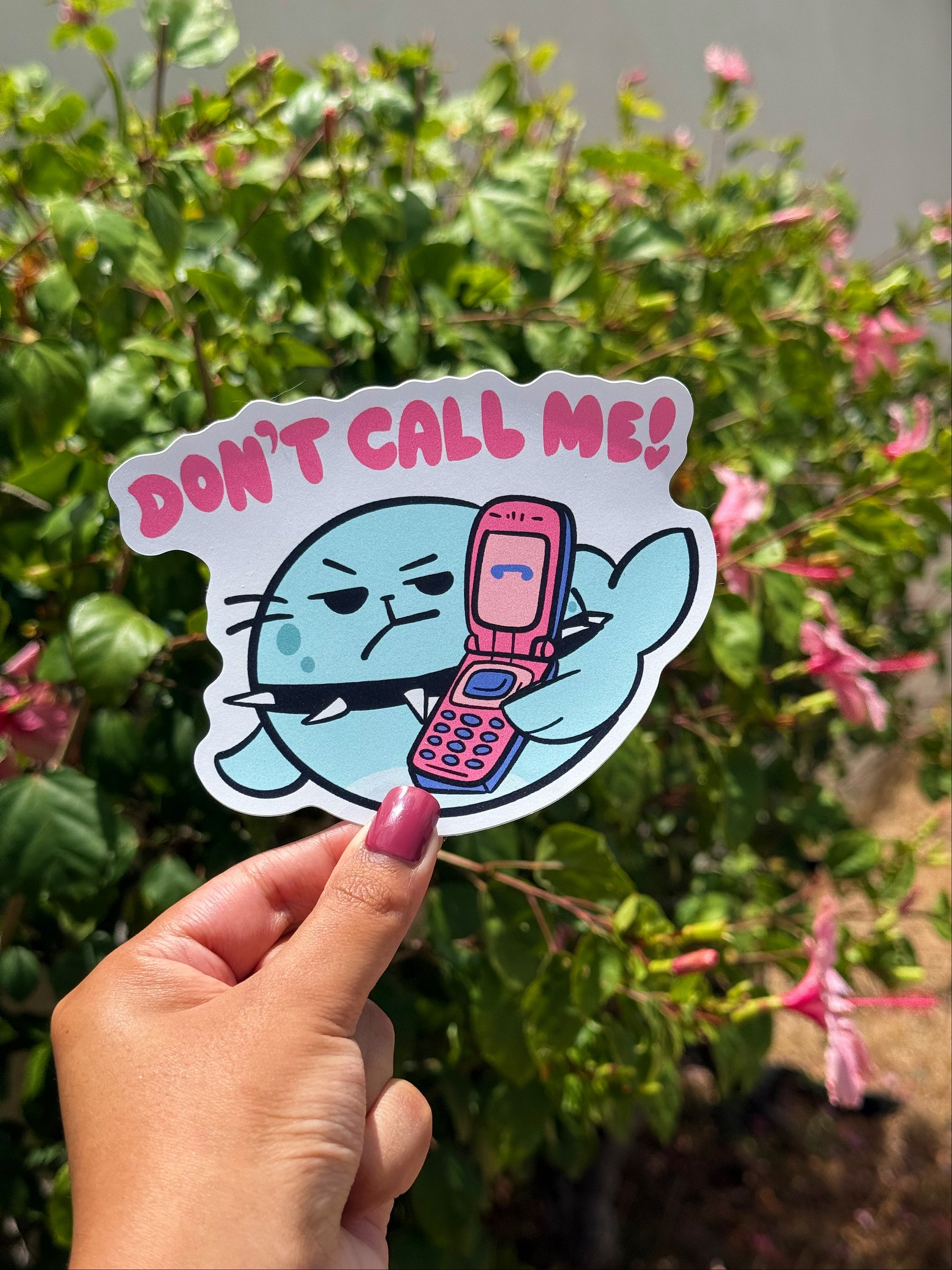 Don't Call me-Sticker product image (6)