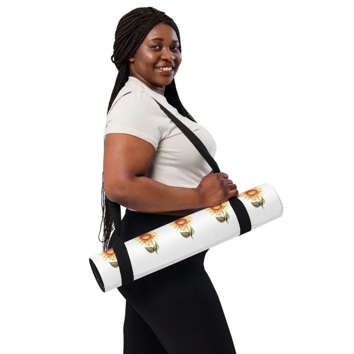 Remember to Smile Today Yoga Mat product image (2)