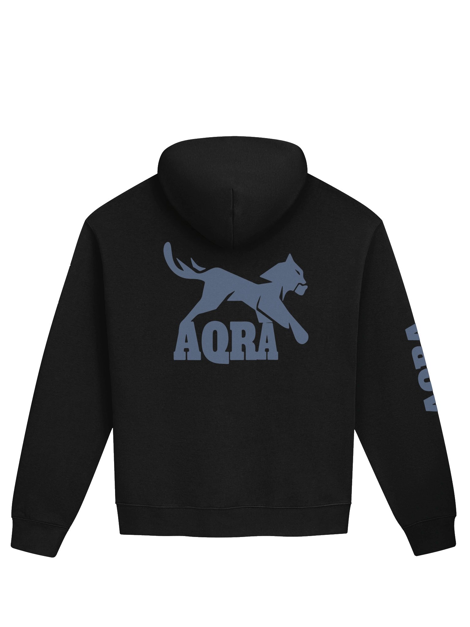 AQRA Signature Heavyweight Pullover Hoodie | Navy Blue product image (6)
