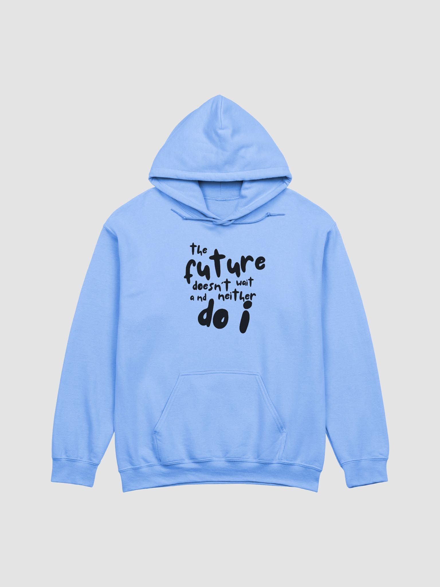 The Future Doesn't Wait Hoodie (black) product image (1)
