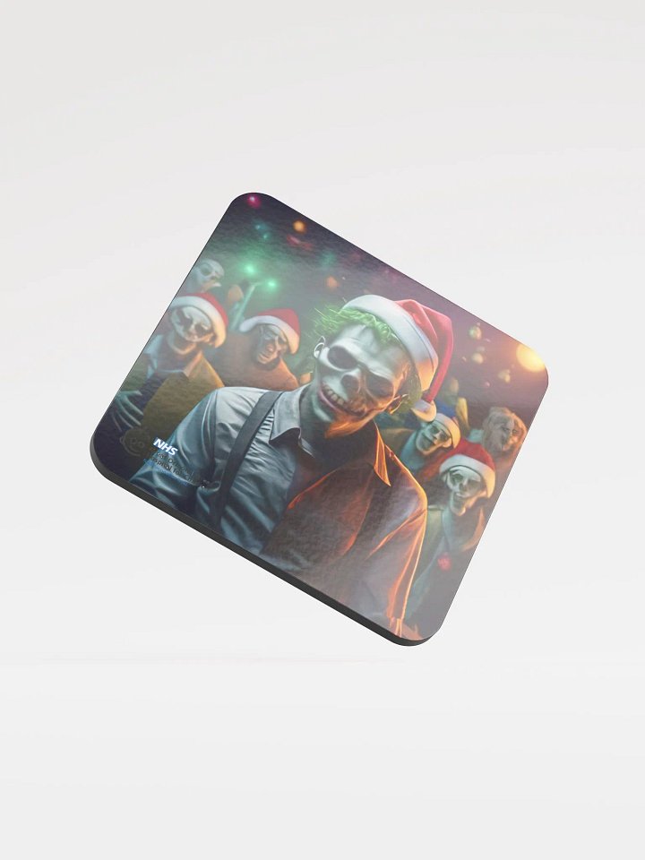 GOSH Xmas Zombie party coaster product image (1)