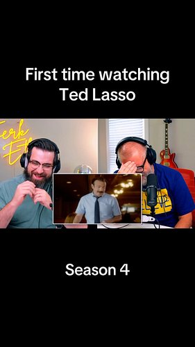 We love Ted Lasso! @jasonsudeikis @hannah_waddingham #twerkethic #reaction #tedlasso #soccer #football