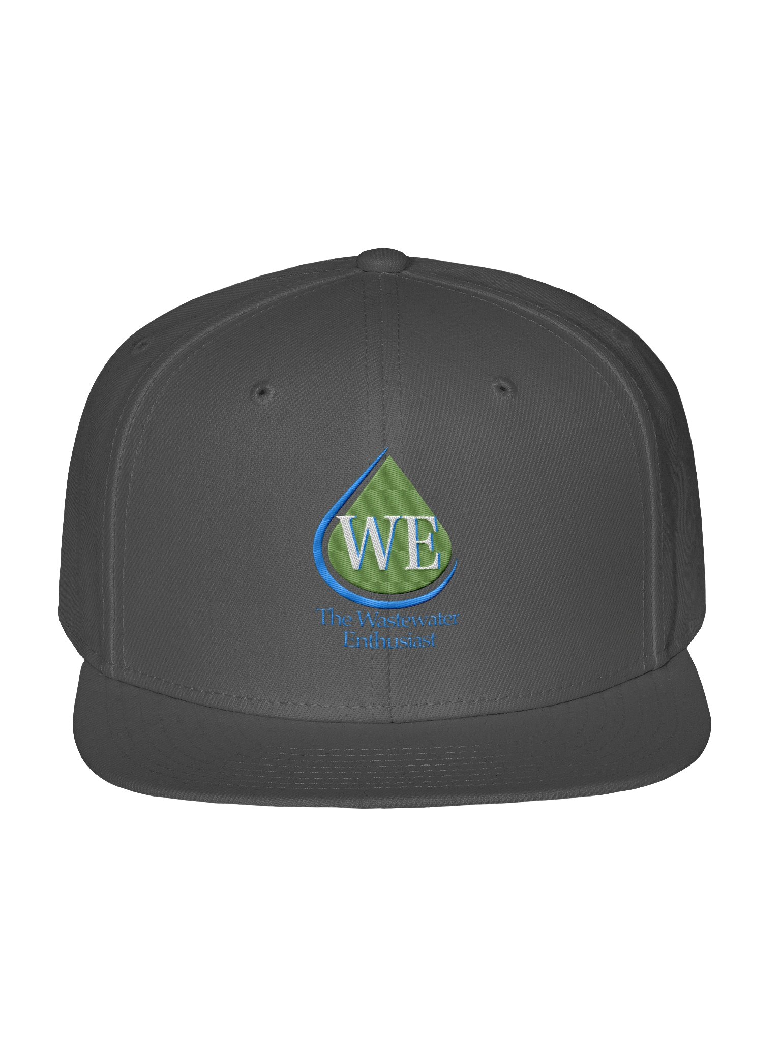 Wastewater Enthusiast Center Logo Snapback Cap product image (1)