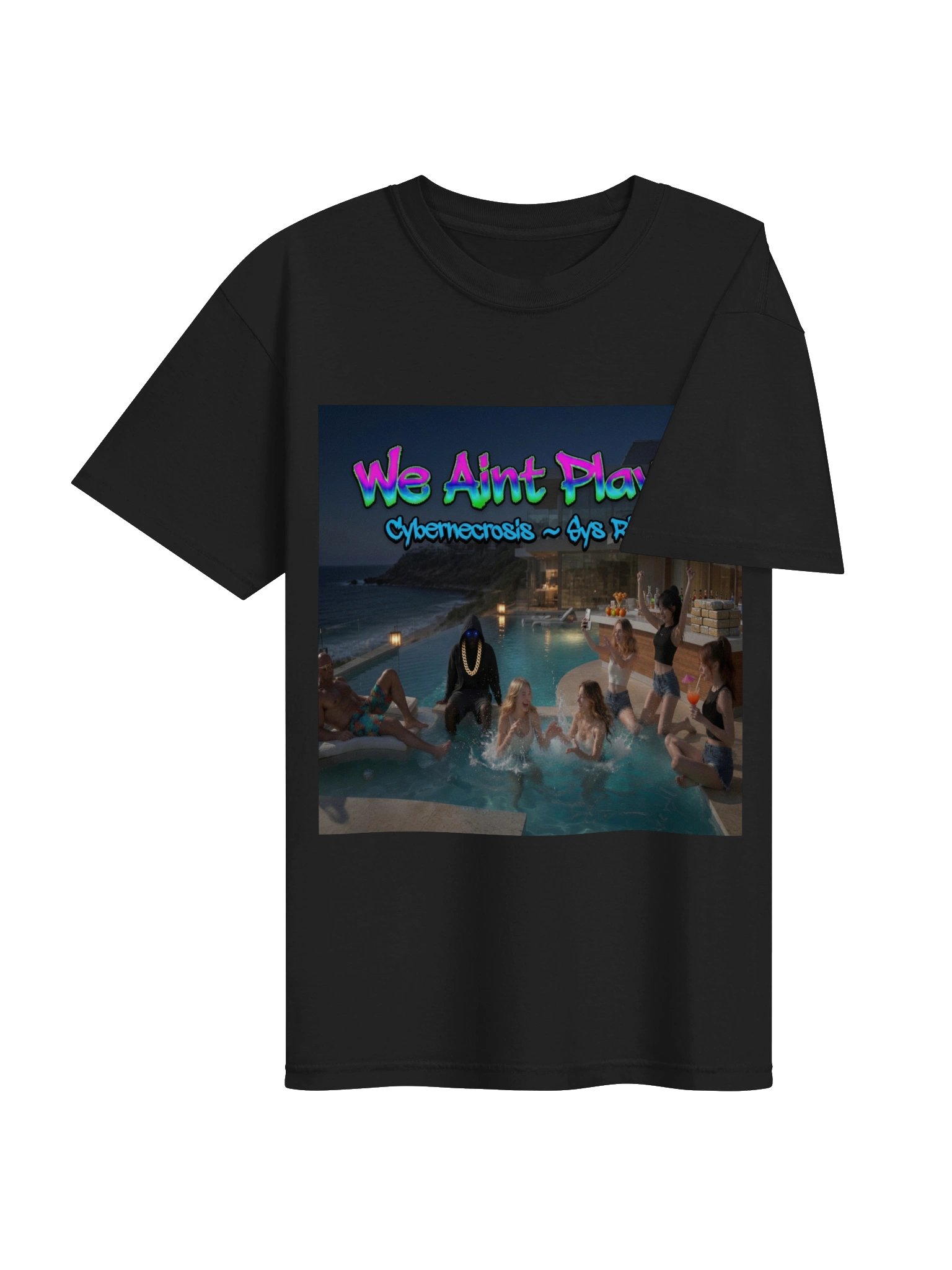 We Aint Playin ~ tee product image (4)