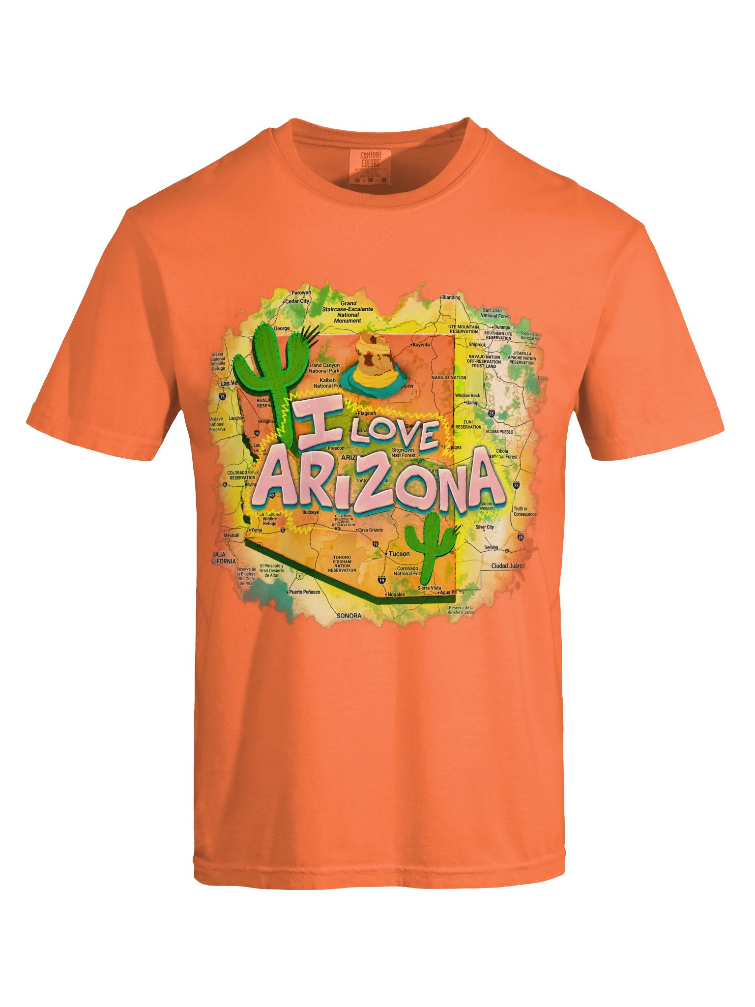 I Love Arizona™ Tee – Desert Orange product image (5)