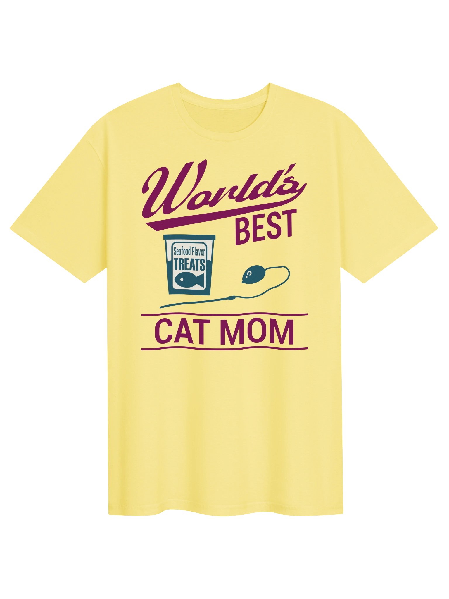 World's Best Cat Mom - Unisex Adult Super Soft Lightweight T-shirt product image (1)