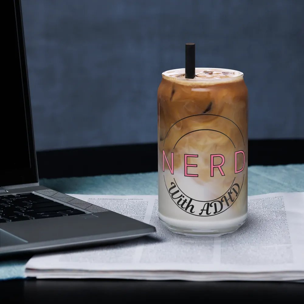 Nerd Logo Can-Shaped Glass product image (3)