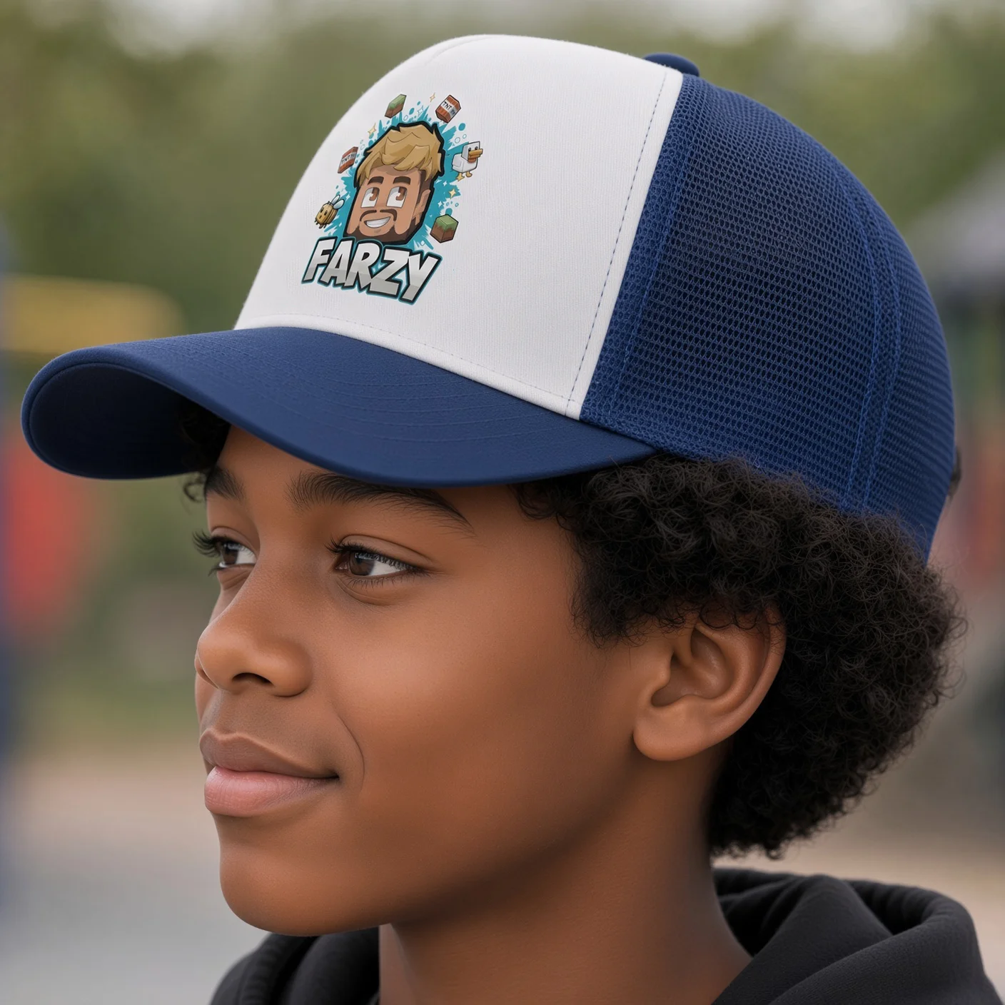 Farzy Splash! Foam Trucker Hat product image (2)