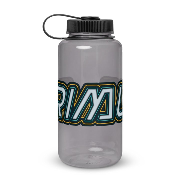 Primus Wide Mouth Plastic Water Bottle (Charcoal) product image (1)