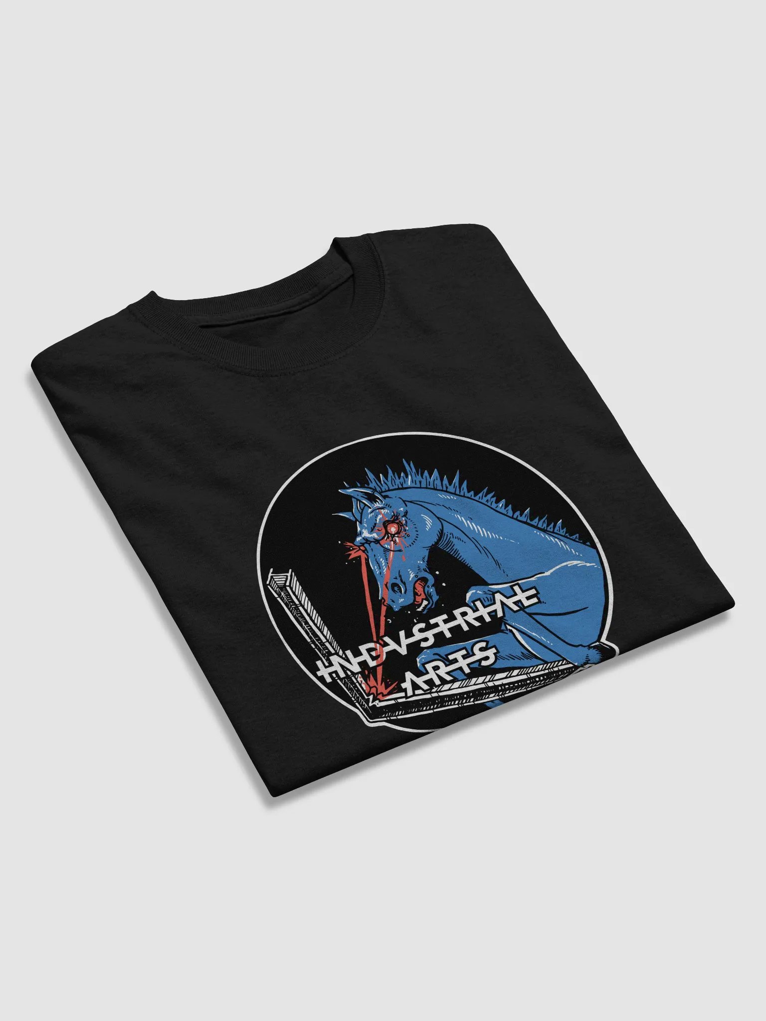 Moon Light Speed "Blue Mustang" tee product image (3)