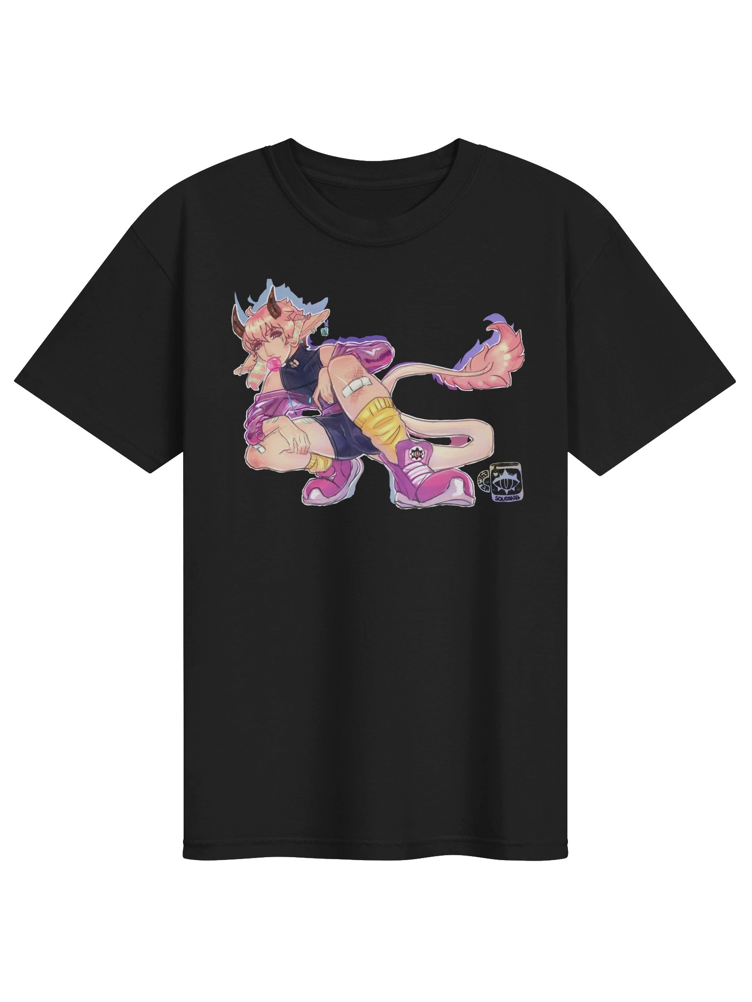 SOLID Sketchy Pop-Art Tee product image (1)