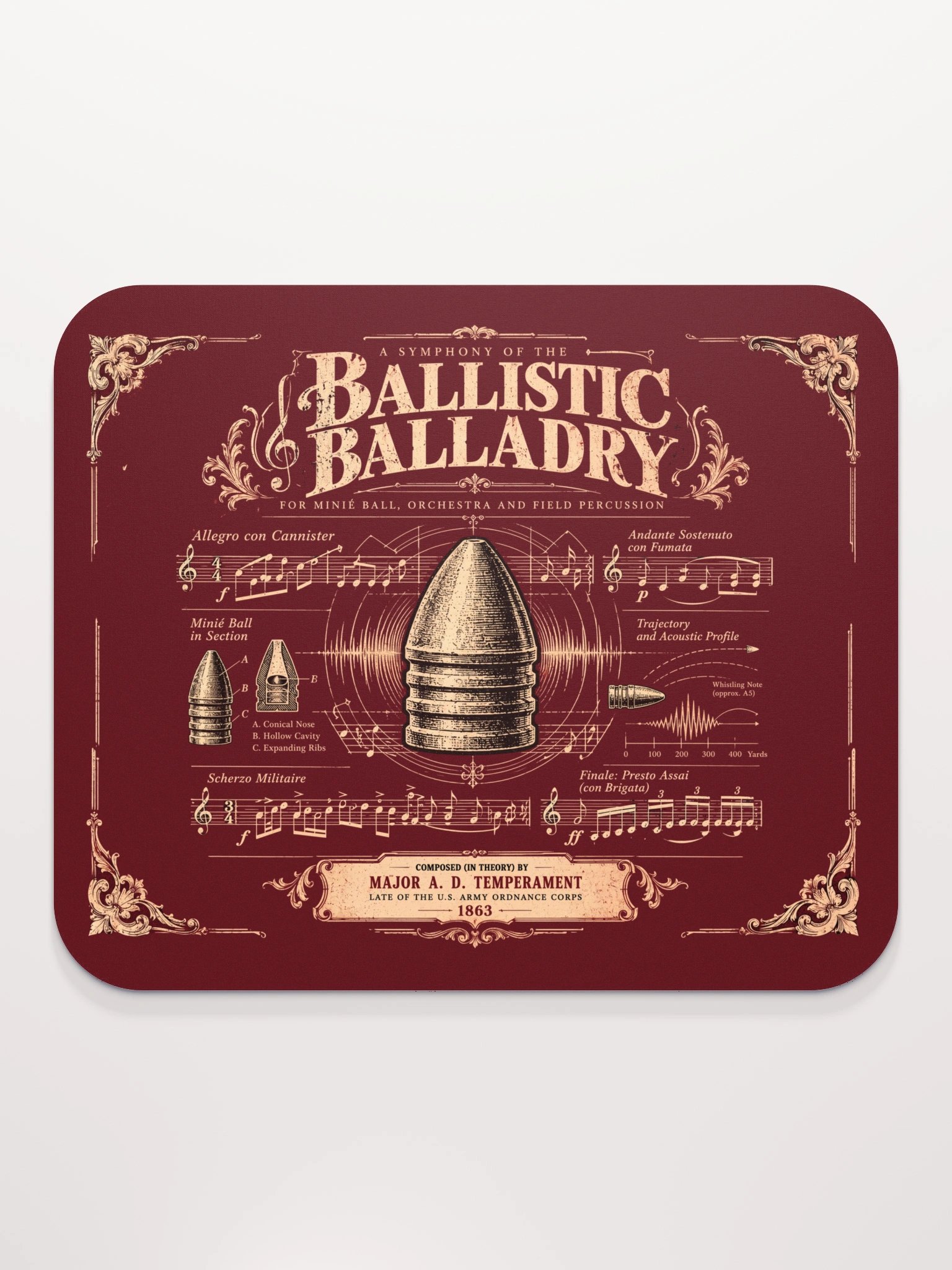 Ballistic Balladry Civil War Coaster product image (4)