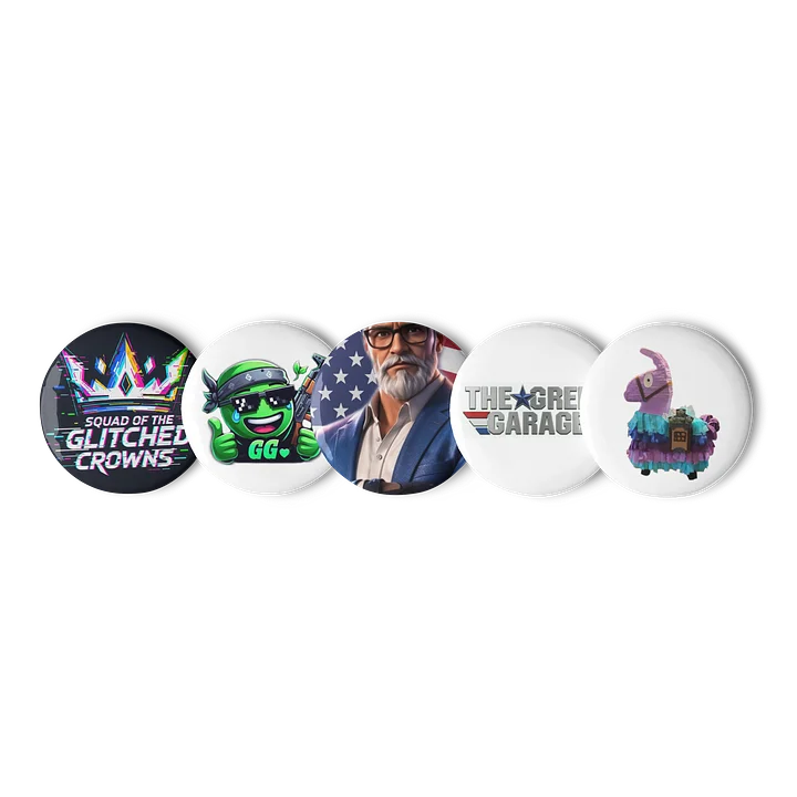 The 'Glitch Squad' Pin Pack product image (1)